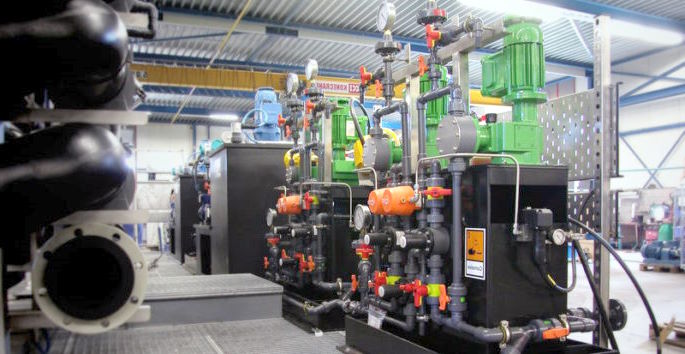 دوزینگ پمپ پکیج پلی الکترولیت