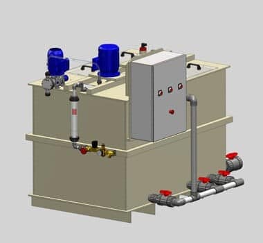 سیستم آماده سازی و تزریق پلیمر لخته ساز Sodimate