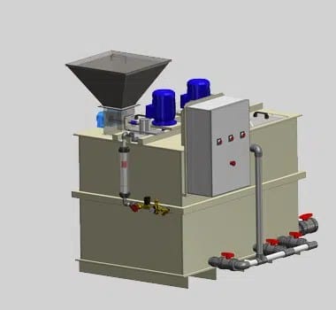 سیستم آماده سازی و تزریق پلیمر لخته ساز Sodimate