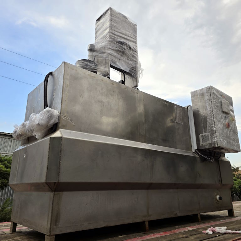 پکیج آماده سازی پلی آکریل آمید سه مرحله استنلس استیل شکم بیرون